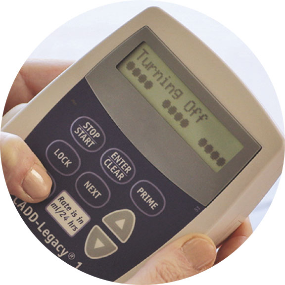 CADD Legacy for IV Pump Therapy with Remodulin